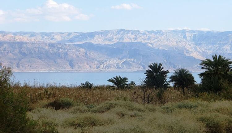 The Dead Sea from Ein Feshkha