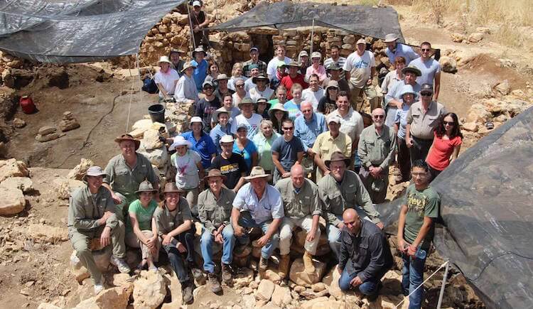 2014 excavations at Khirbet el-Maqatir, Israel
