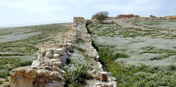 Arad Early Bronze city wallq
