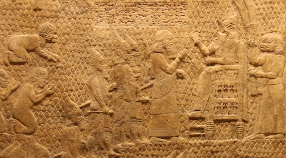 Bowing before the Assyrians