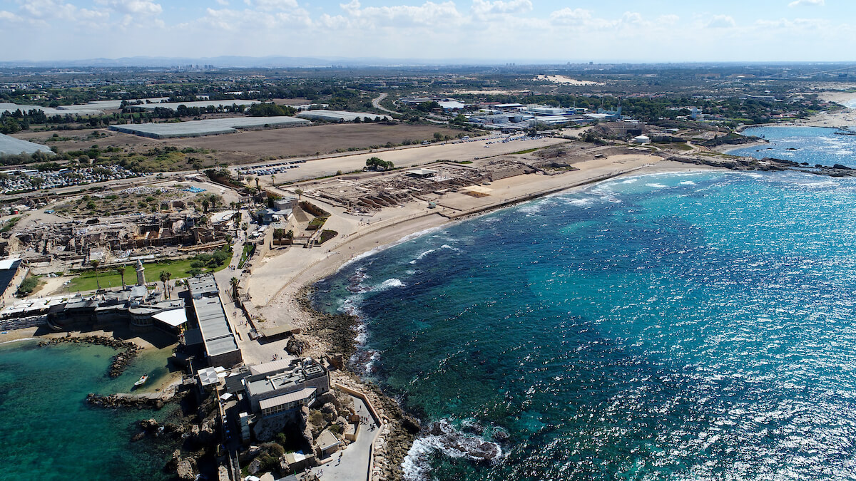 Caesarea, where Peter met Cornelius