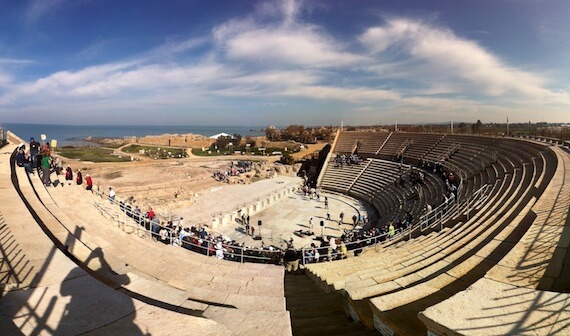 Caesarea—A Place for Entertainment, Evangelism, and Education
