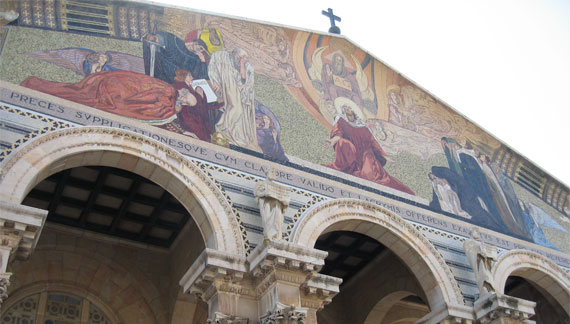 Gardens in the Bible: Church of All Nations in the Garden of Gethsemane