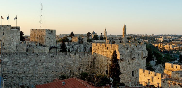 The Citadel where Pilate judged Jesus