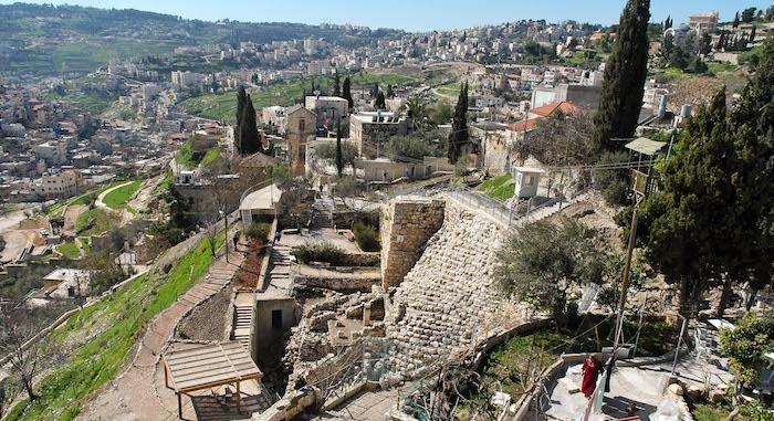 City of David and the Stepped Stone Structure