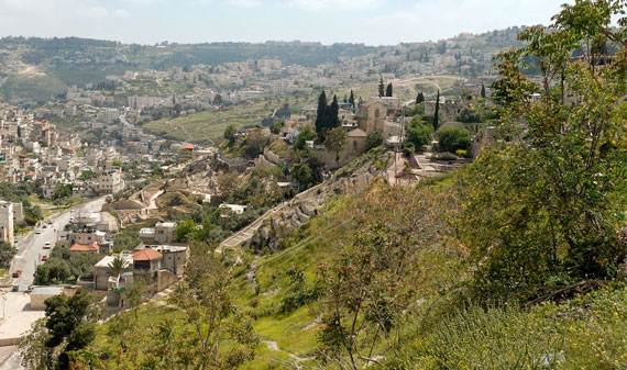 City of David and Kidron Valley