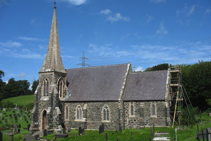 St. Mary's Church at Anglesey, Wales