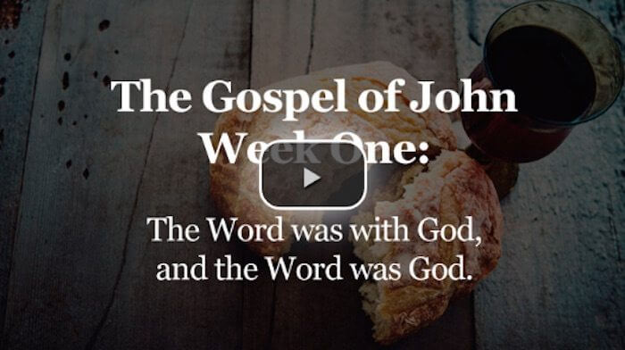Free Online Course for You on the Gospel of John