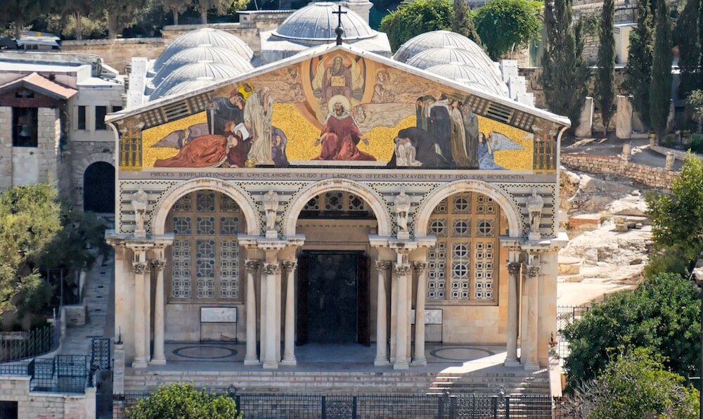 The Church of All Nations in the Garden of Gethsemane