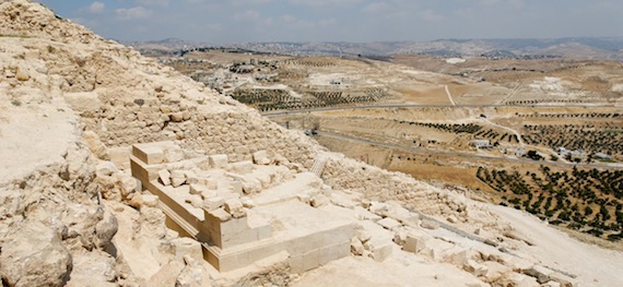 Herod the Great's tomb at the Herodium