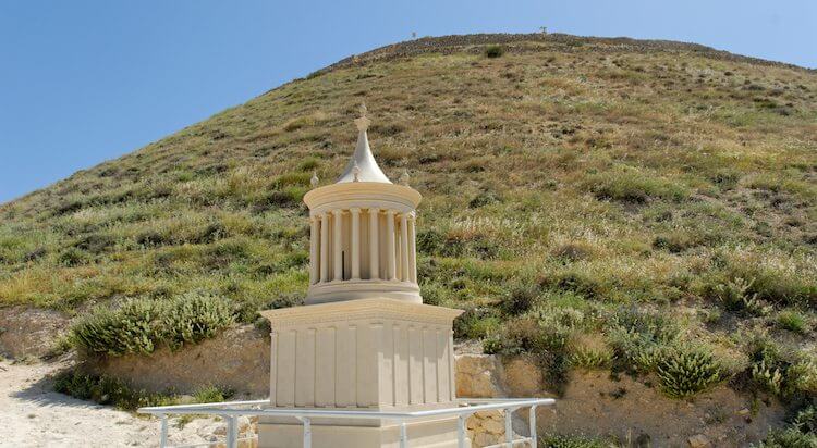 Herodium model tomb of Herod the Great