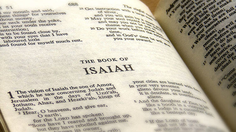 Isaiah page