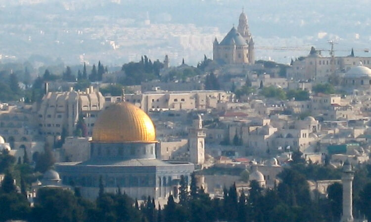 Jerusalem as seen from Mount Scopus