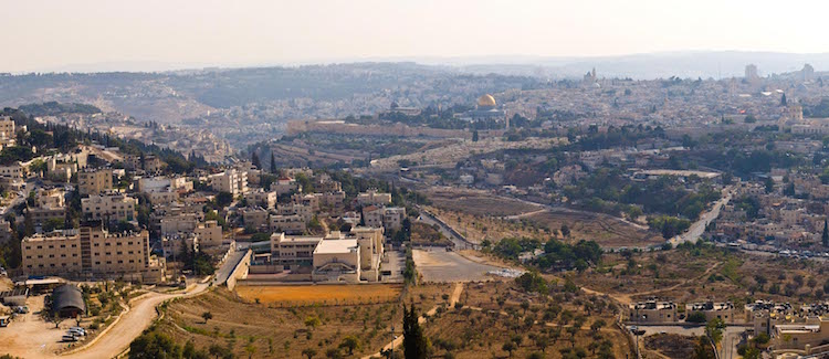 Jerusalem panorama from Mount Scopus