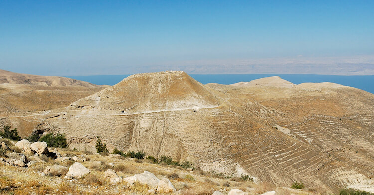 Macherus, where John the Baptist was imprisoned.