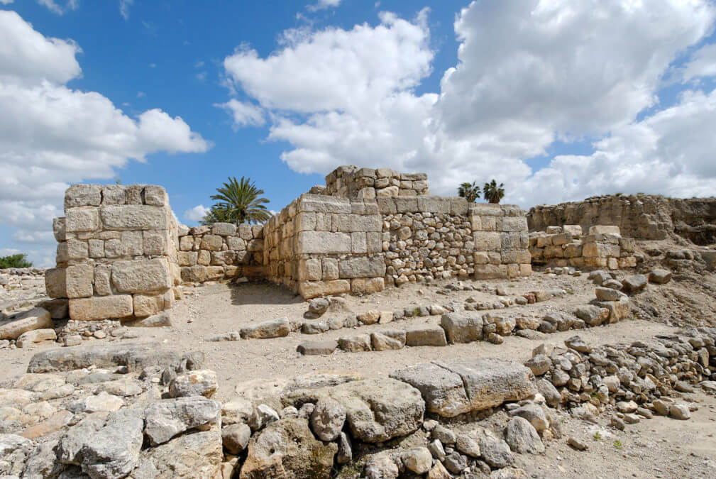 Megiddo gate from the time of Solomon