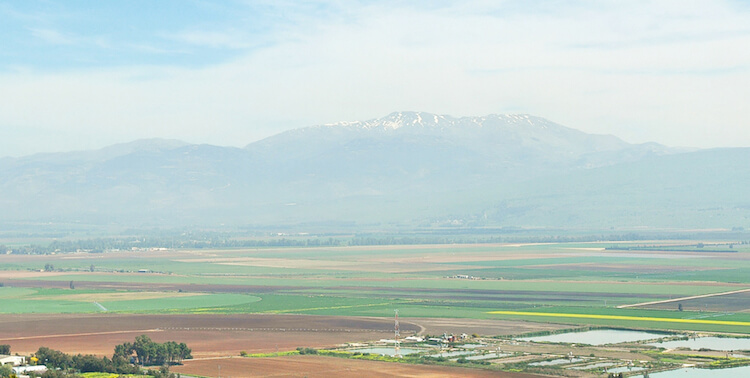 Mount Hermon, the likely site of the Transfiguration