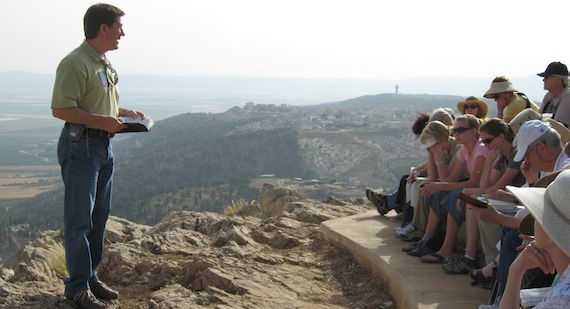 Overlooking the Jezreel Valley