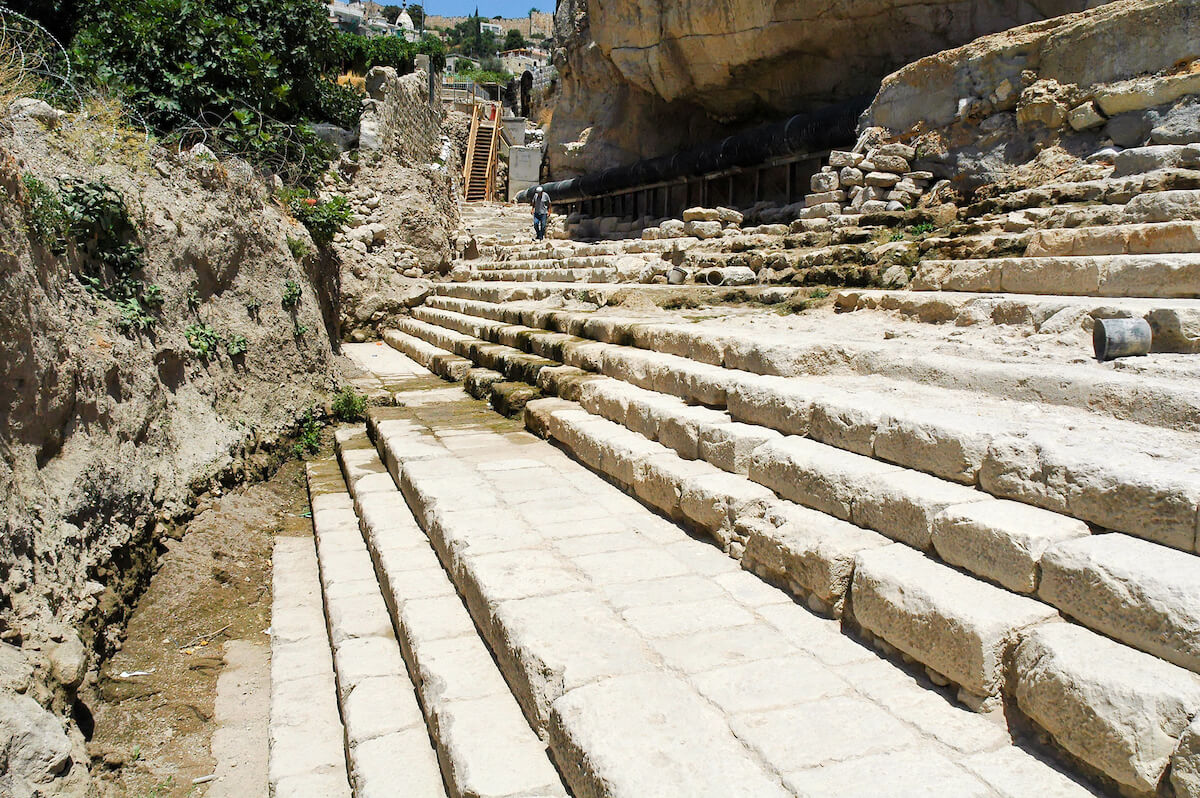 Pool of Siloam excavations