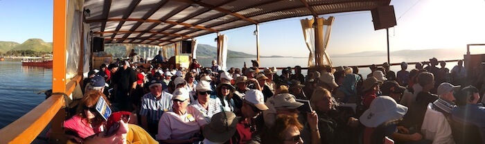 Sea of Galilee boat ride