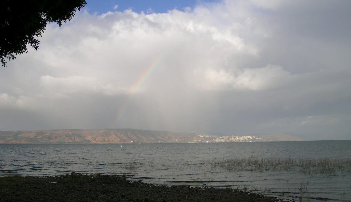 Storm over the Sea of Galilee