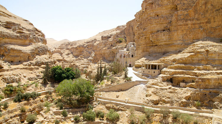 St George's Monastery in Wadi Qilt