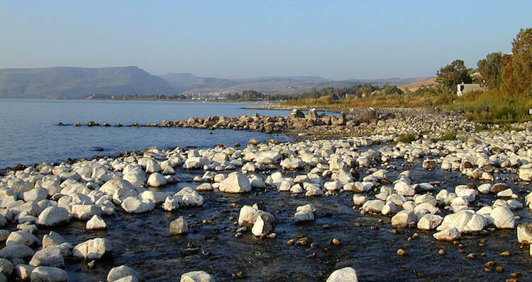 Tabgha harbor near the Primacy of Peter