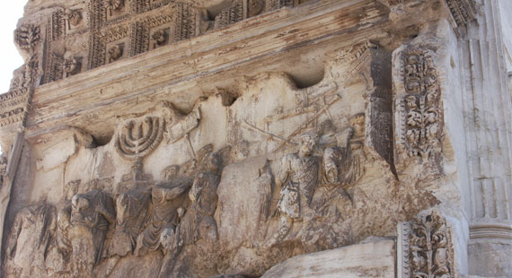 Arch of Titus in Rome -- Christian places to visit in Rome